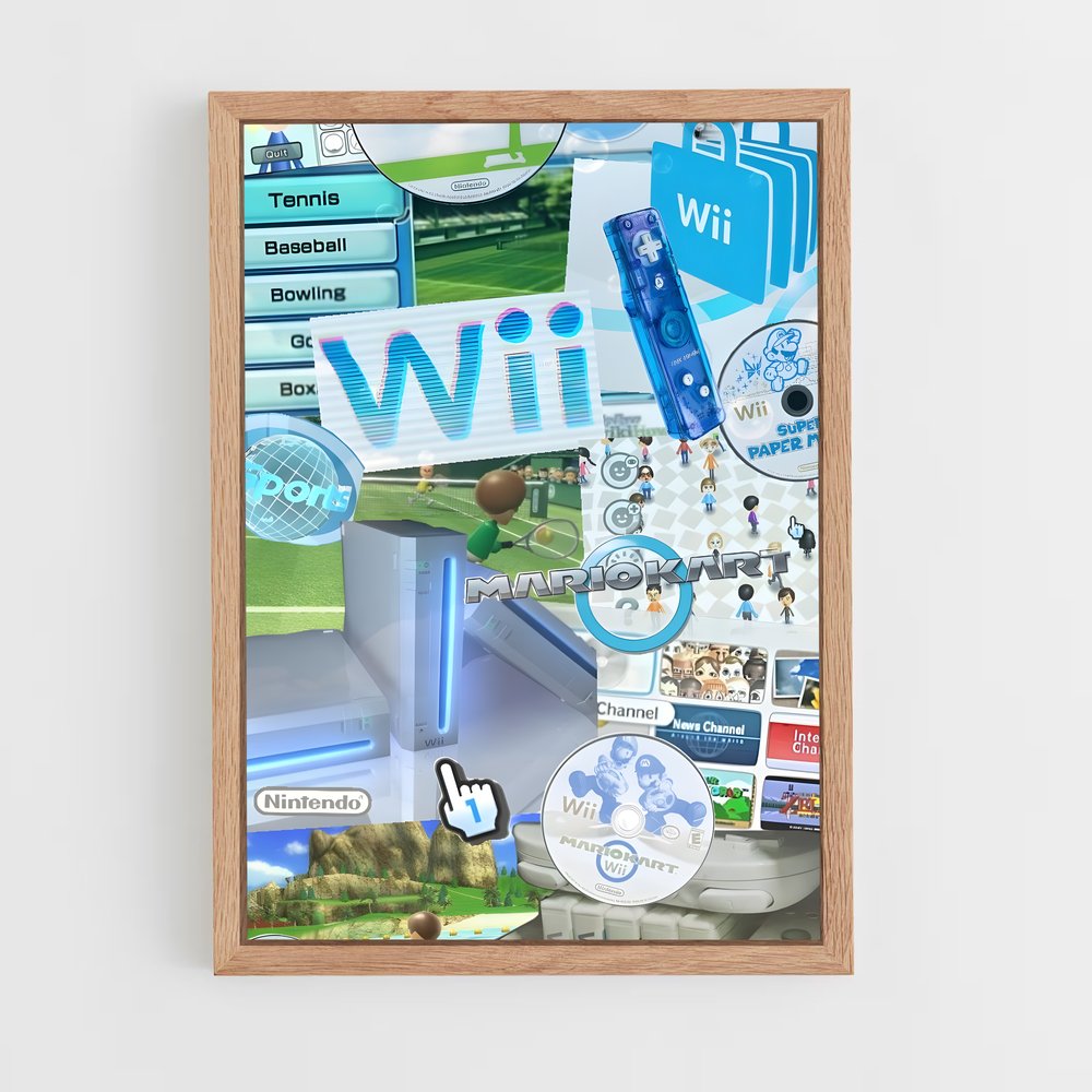Poster Wii Utopia – affiche Consoles (vue 4)
